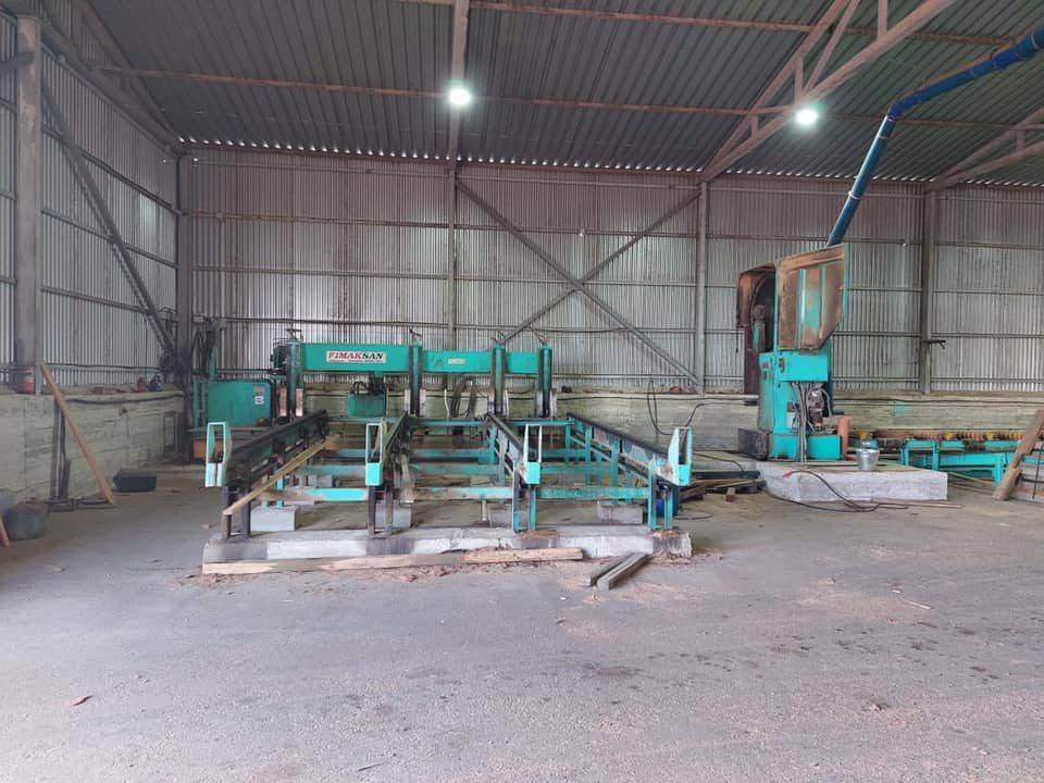 Used FIMAKSAN Double-Line Sawmill Package (100 m³/day) – For Sale